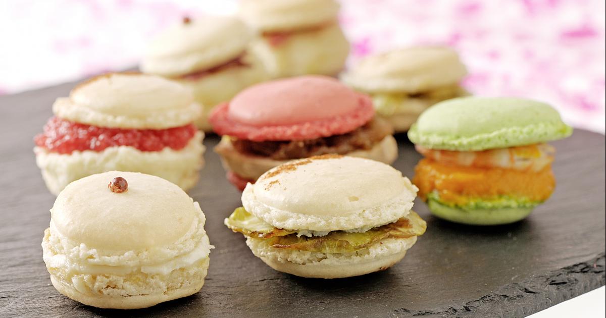 Coques de macarons salés | Recette Prince de Bretagne
